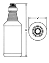 RINGED CARAFE from Plastic Bottle Corporation